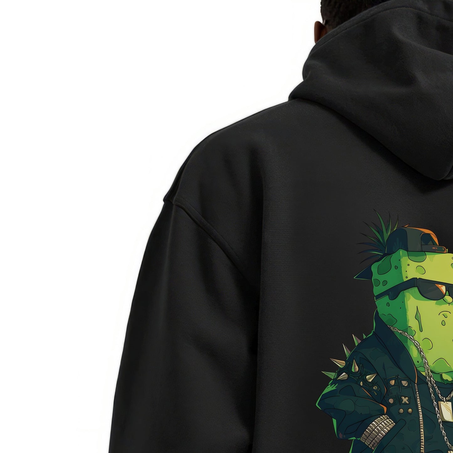 HOODIE MODEL CLOSEUP