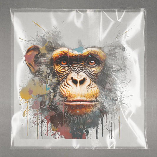 Chromatic Chimpanzee Chaos Ready to Press Film Peel Main Plastic Cover