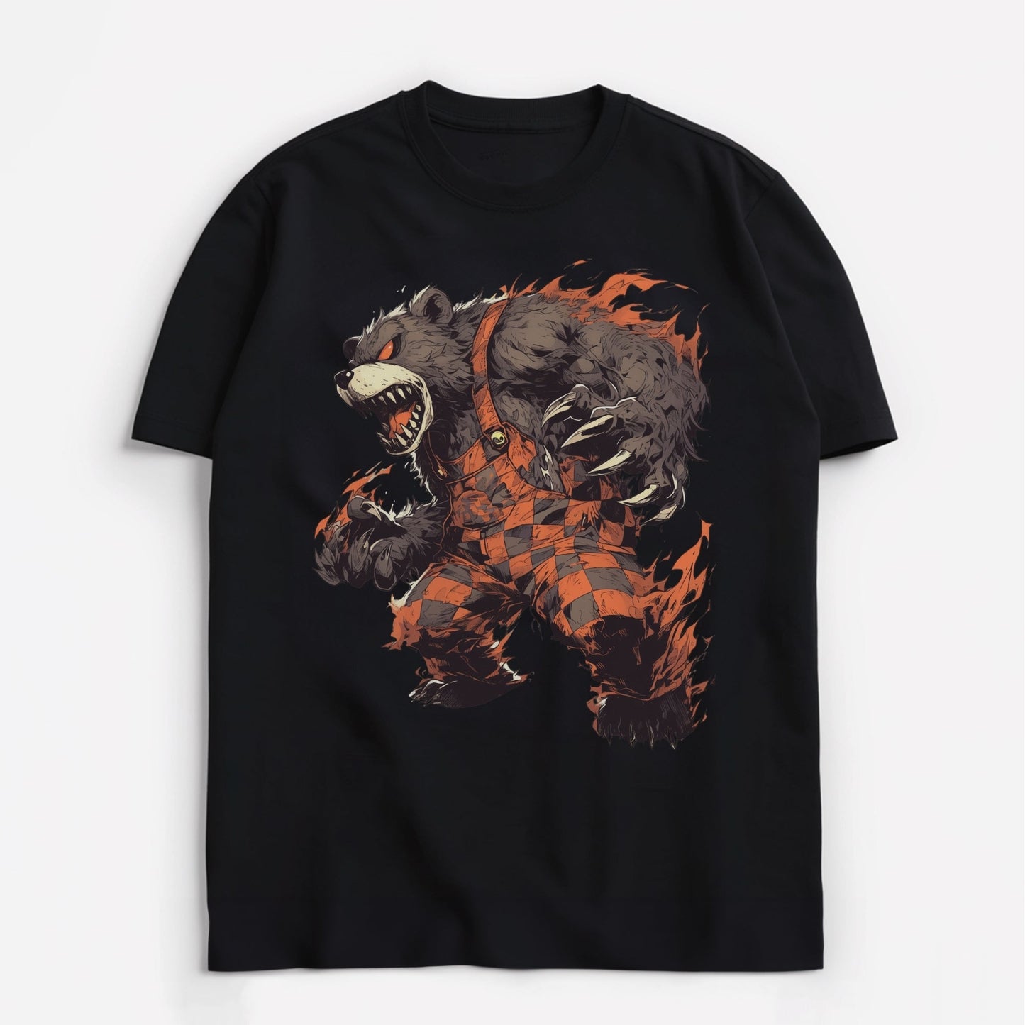 Ferocious Flame Bear T-Shirt Main