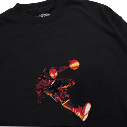 Slam Dunk Blaze Art T-Shirt Shirt Closeup