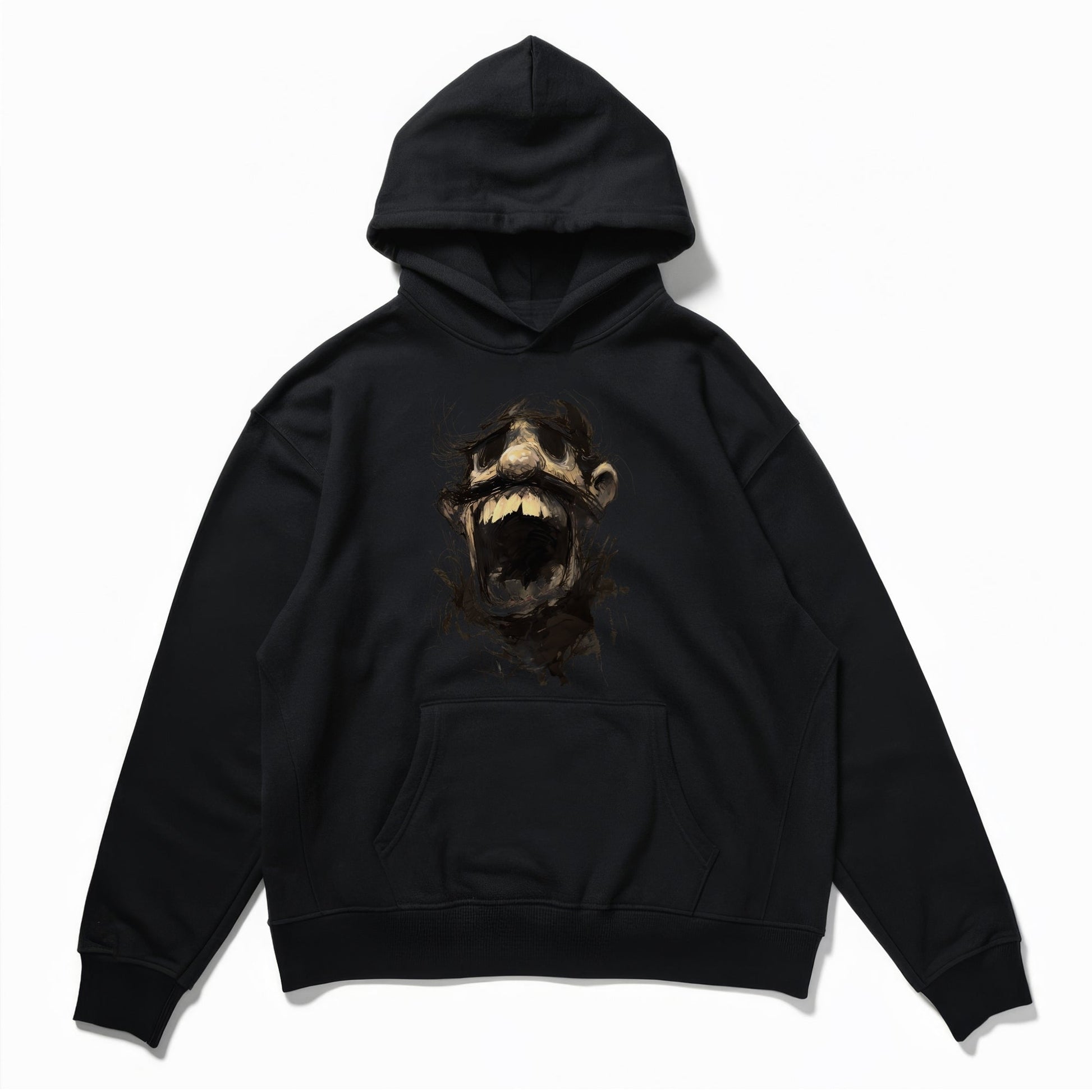 Monstrous Menace Illustration Hoodie Main