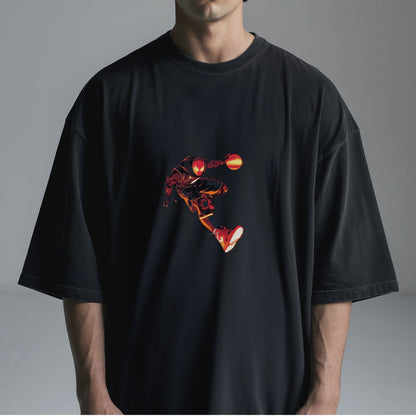 Slam Dunk Blaze Art T-Shirt Tshirt Male Model