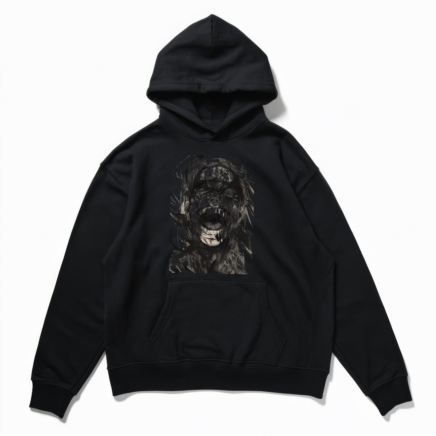 Expressive Naruto Portrait Hoodie Main