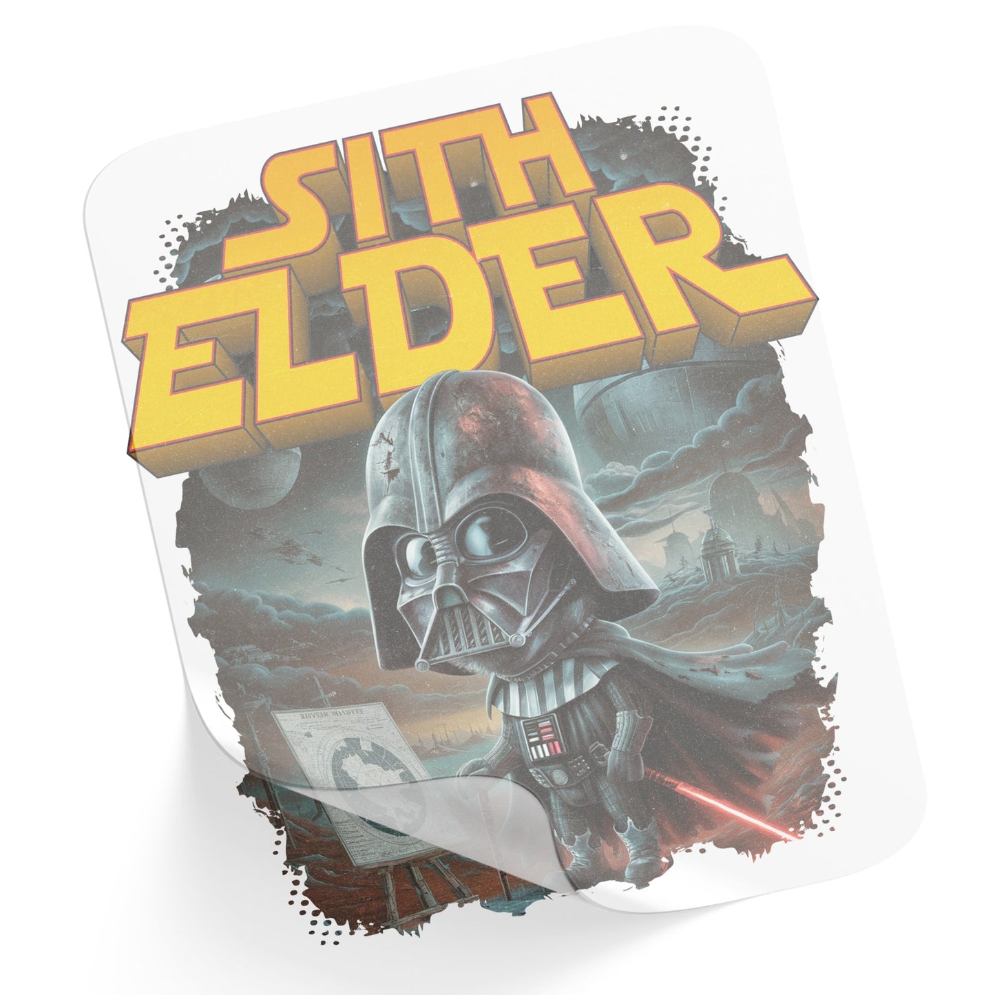 Sith Elder: Vintage Villainy Ready to Press Film Peel Main Tilt