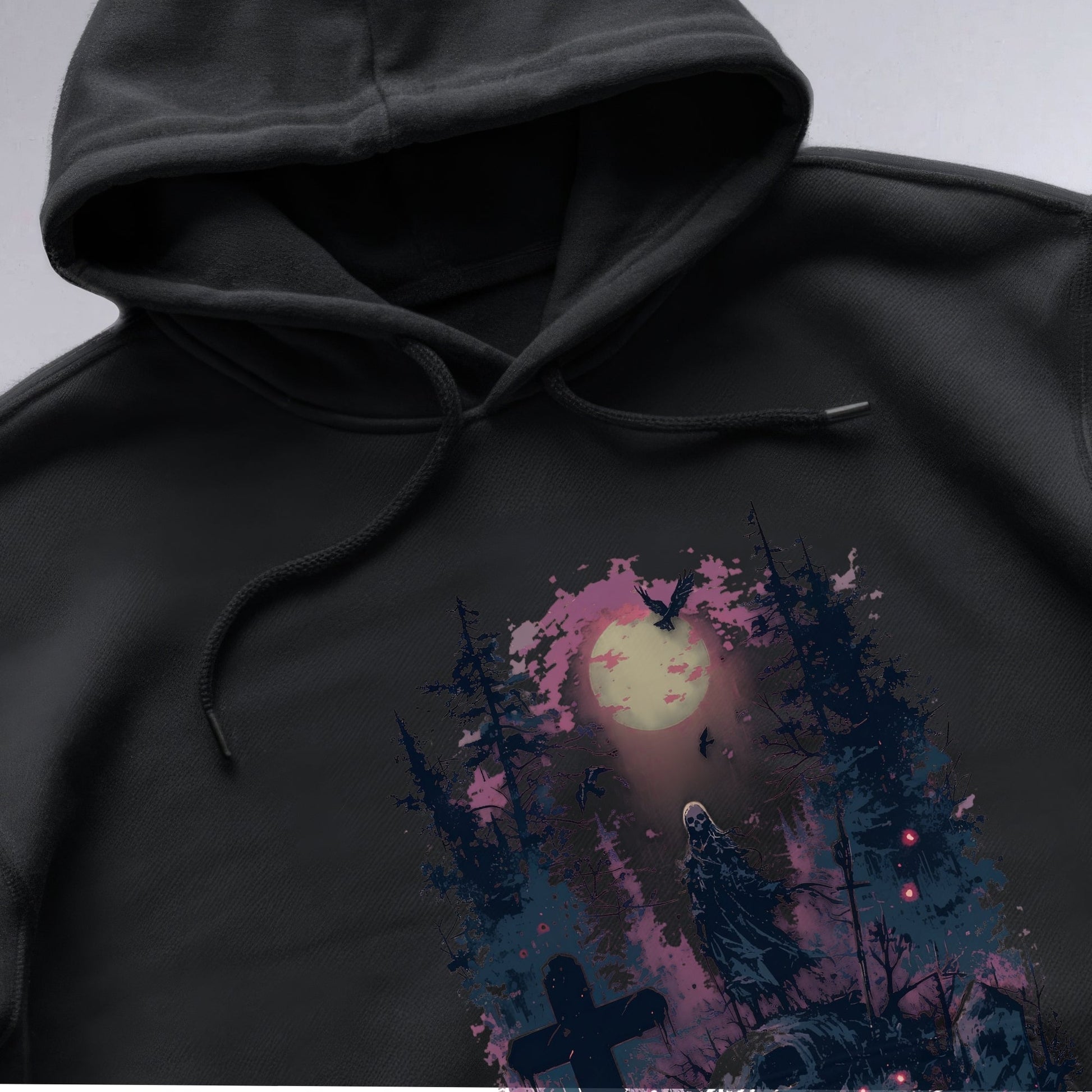 Gothic Nightfall Shirt Closeup