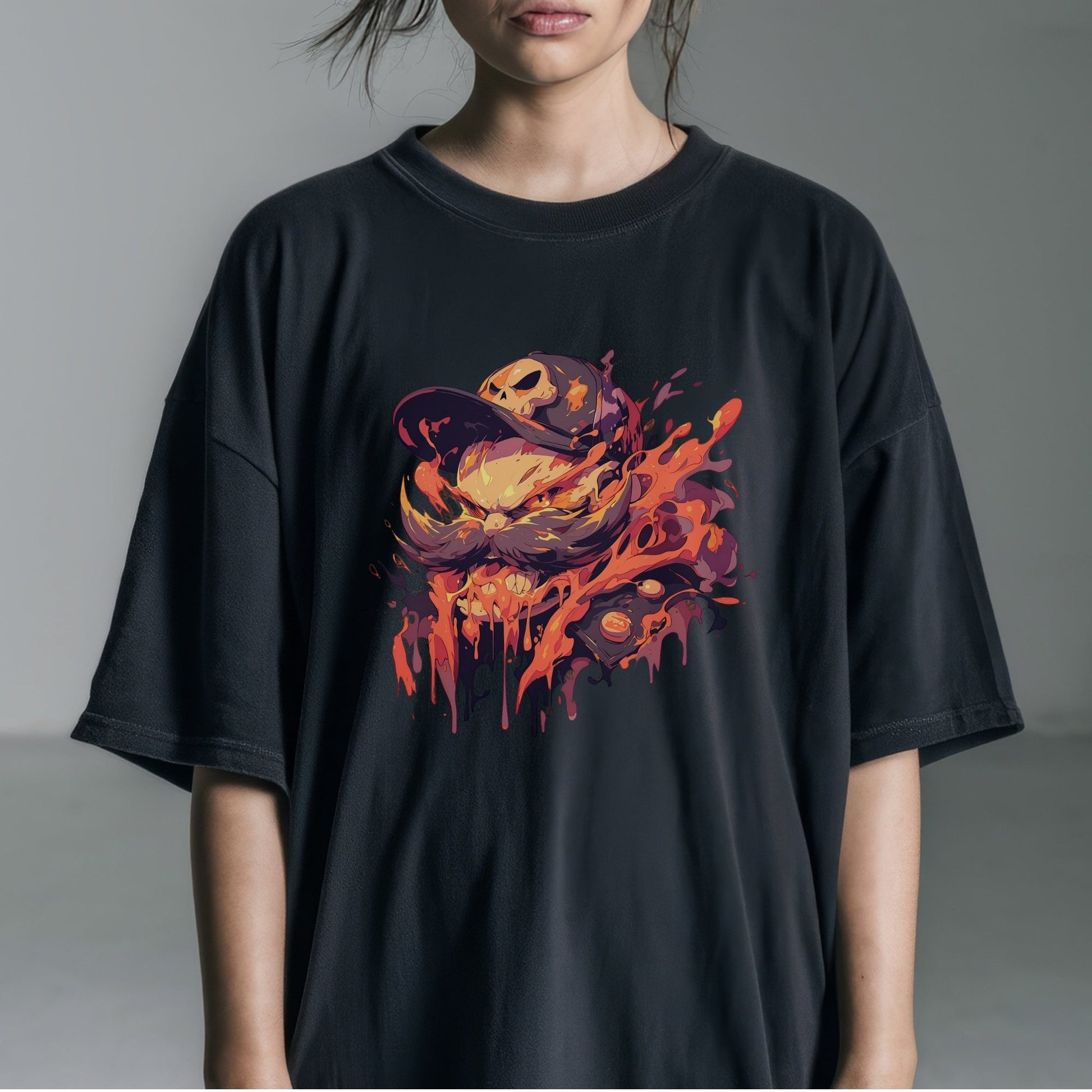 Molten Rebel Fusion Tshirt Female Model