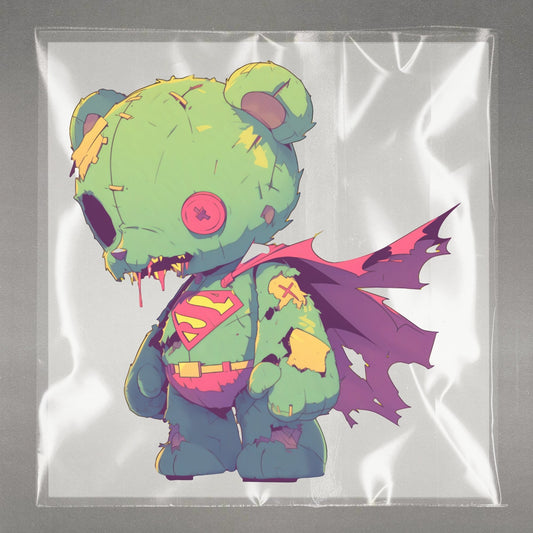 Undead Hero Teddy Fusion Ready to Press Film Peel Main Plastic Cover