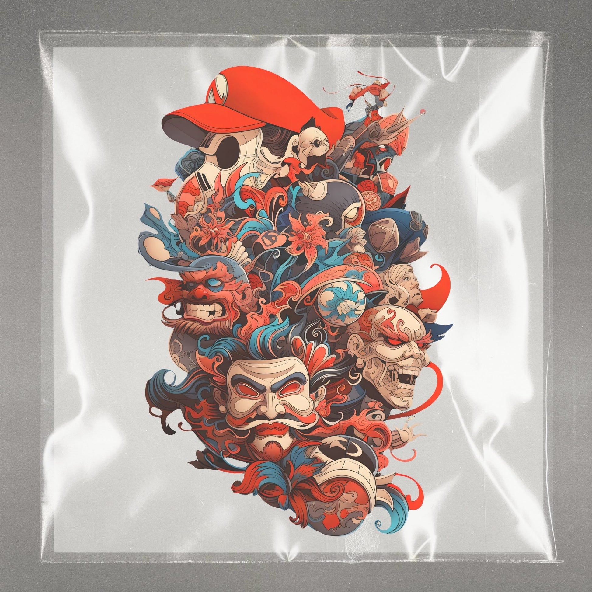 Nostalgic Hero Fusion Ready to Press Film Peel Main Plastic Cover