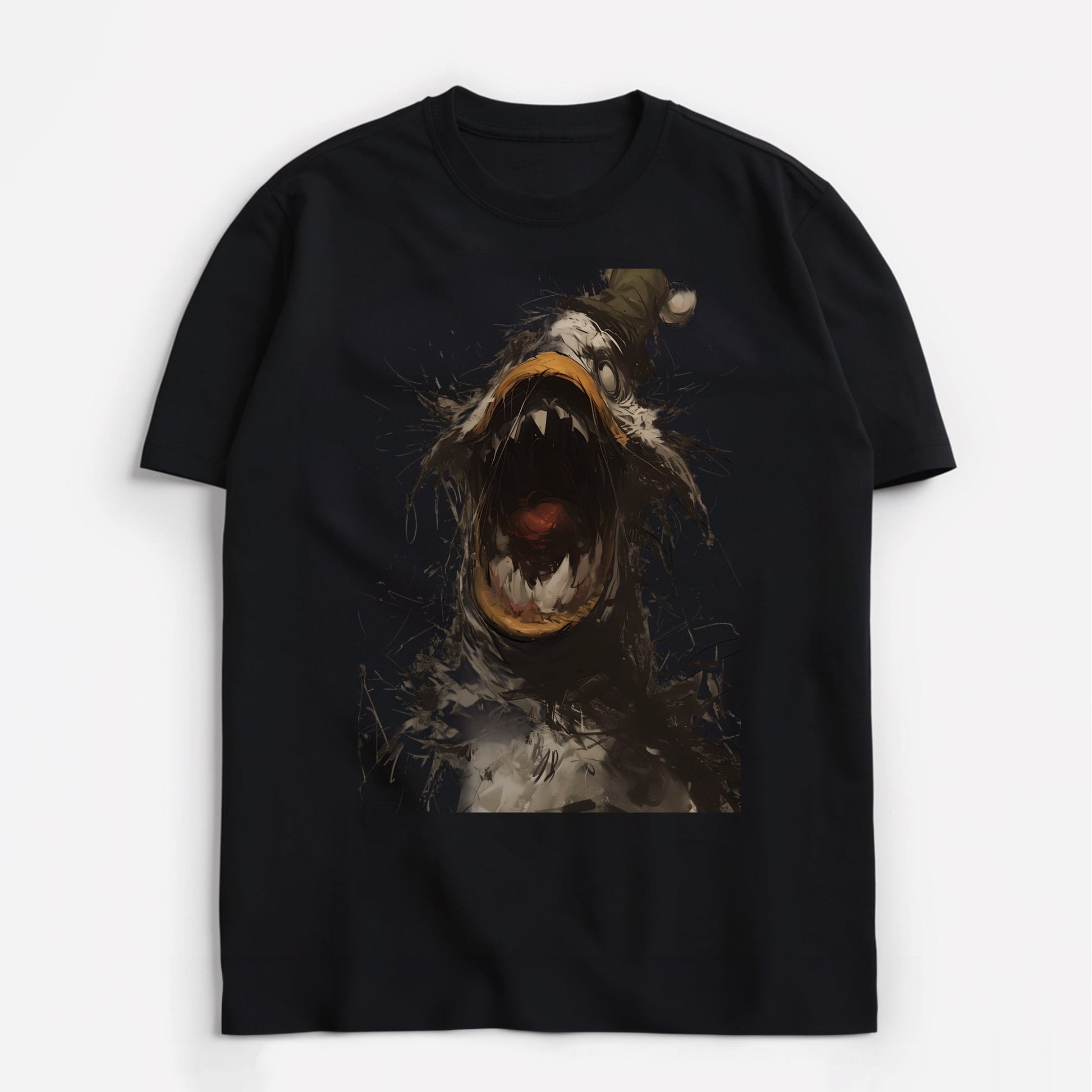 Ochre Black Monster Motion T-Shirt Main