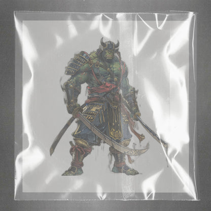 Samurai Orc Champion Ready to Press