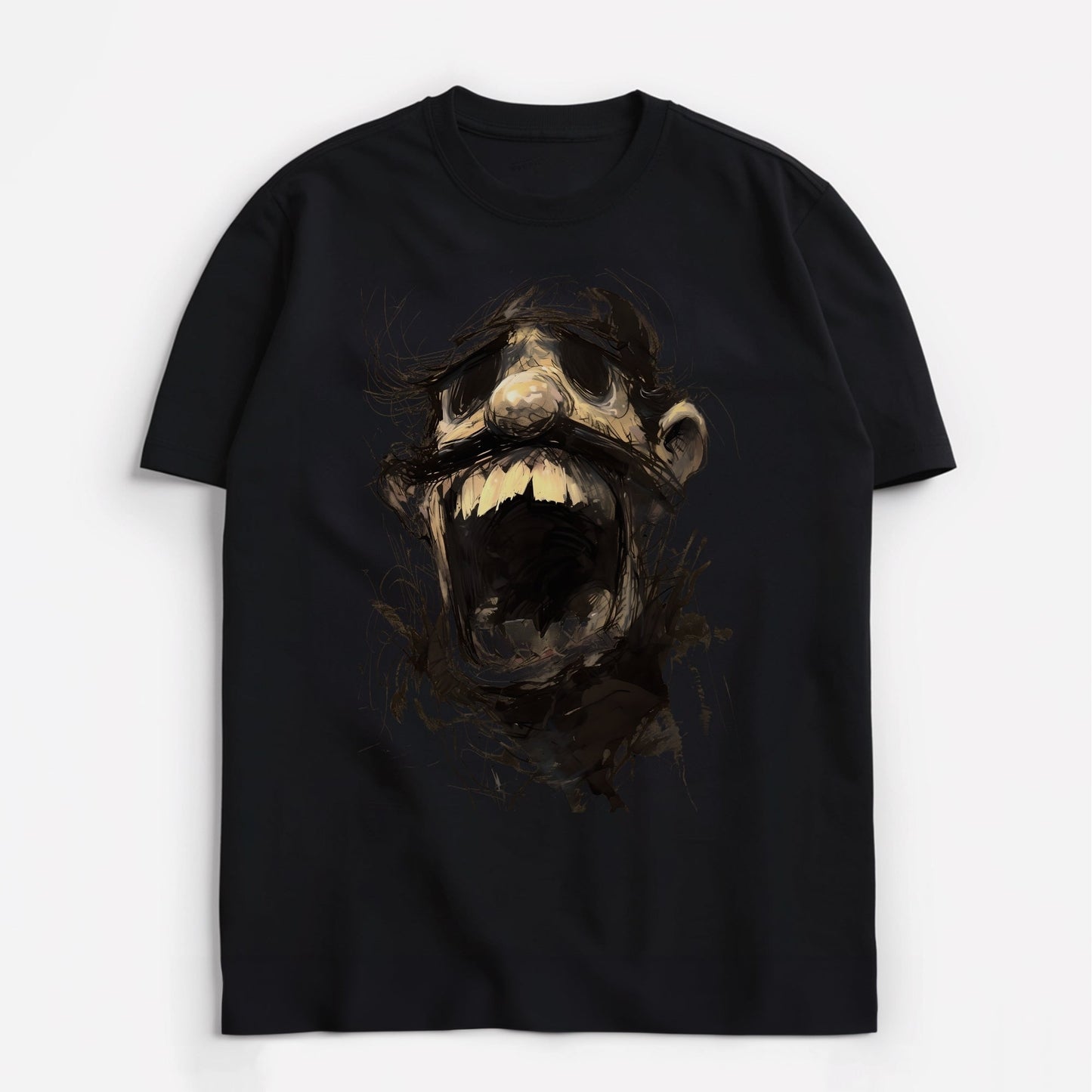 Monstrous Menace Illustration T-Shirt Main