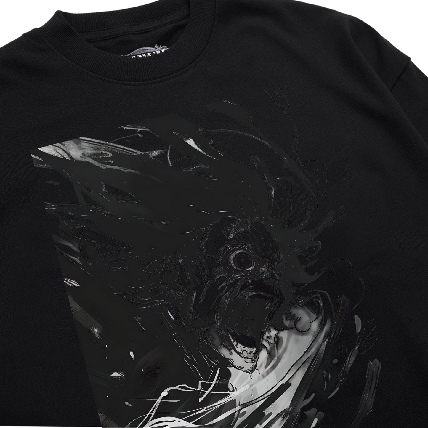 Demon Slayer Ink Intensity Shirt Closeup