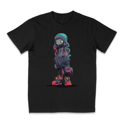 Hooded Raver Girl T-Shirt