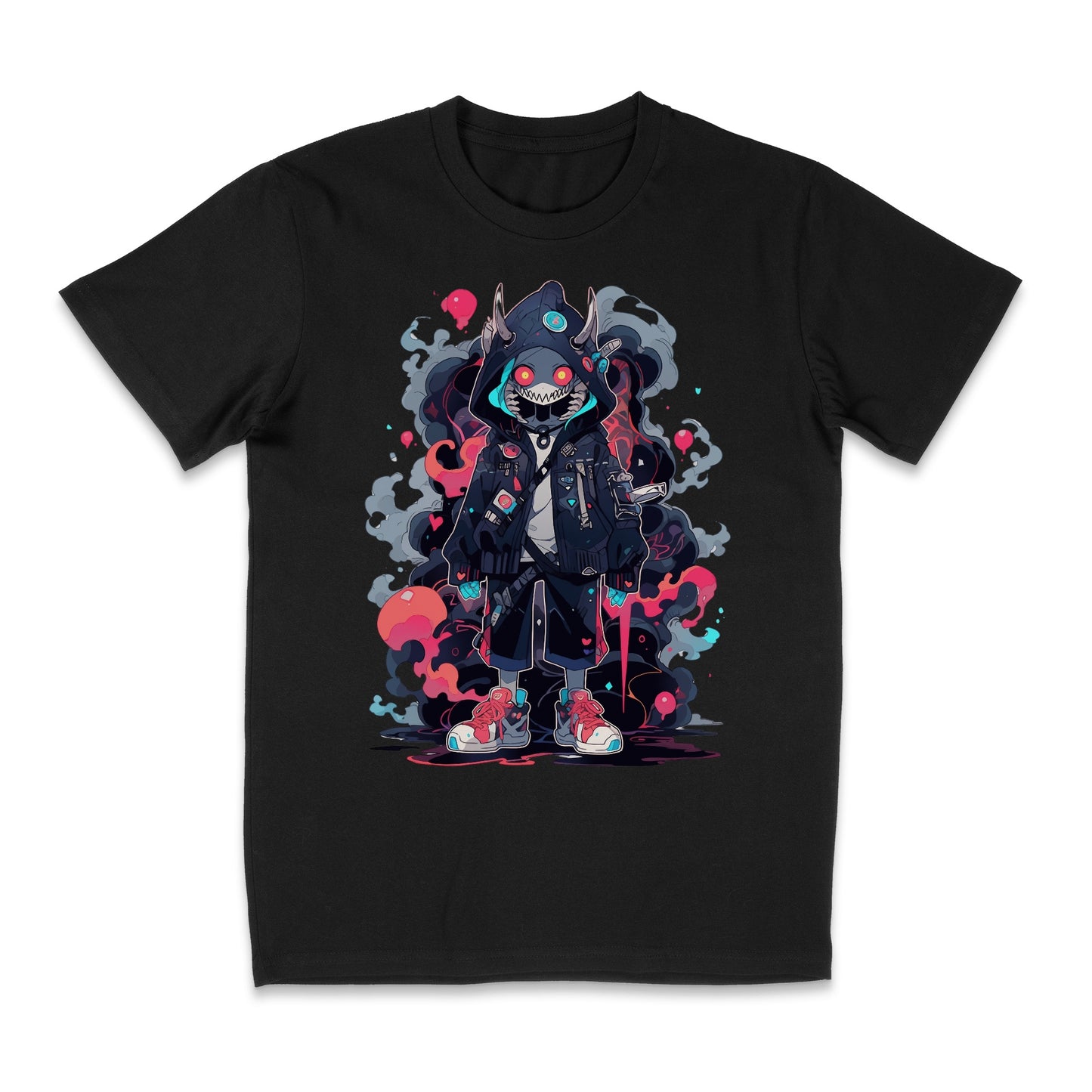 Psychedelic Dragon Cartoon T-Shirt