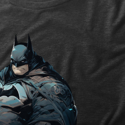 Retro Fatty Dark Knight Graffiti T-Shirt