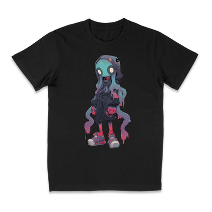 Lonely Zombie Street Hoodie Character T-Shirt