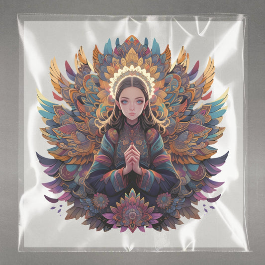 Mystic Mandala Enigma Ready to Press Film Peel Main Plastic Cover