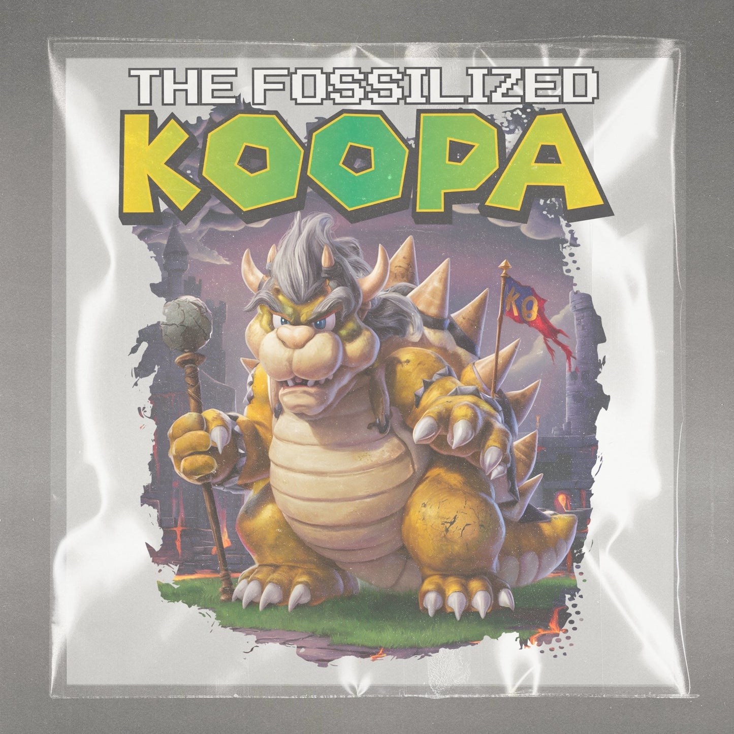 Regal Koopa Conquest Ready to Press Film Peel Main Plastic Cover