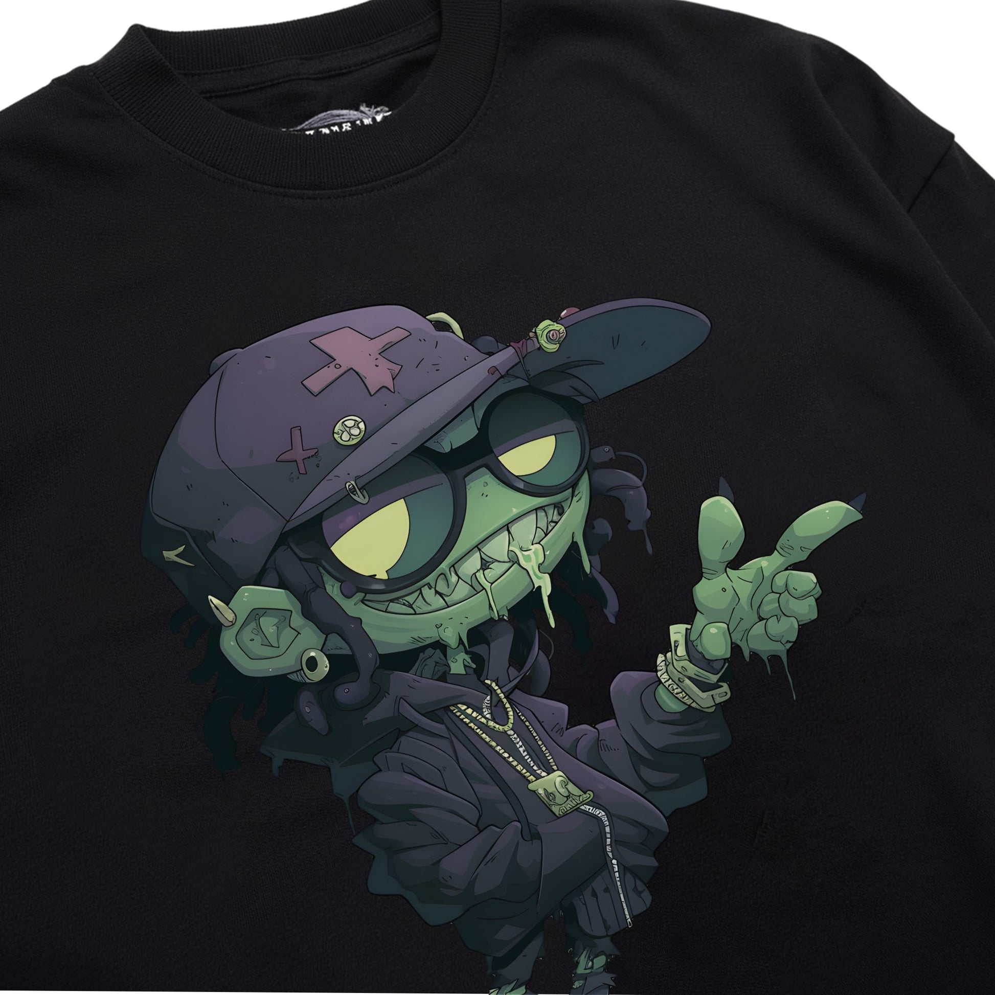 Urban Fantasy Ooze Swagger T-Shirt Shirt Closeup