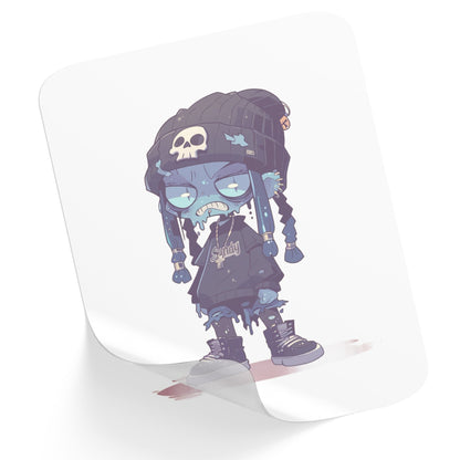 Chibi Zombie Streetwear Ready to Press Film Peel Main Tilt