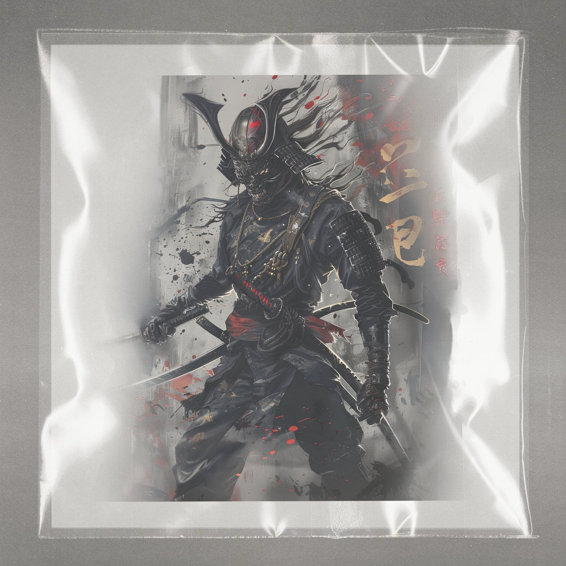 Samurai Venom Strength Ready to Press Film Peel Main Plastic Cover