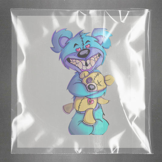 Vivid Bear Nightmare Ready to Press Film Peel Main Plastic Cover