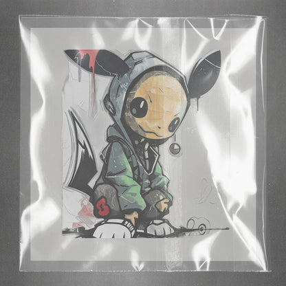 Urban Insectoid Rebel Art Ready to Press Film Peel Main Plastic Cover