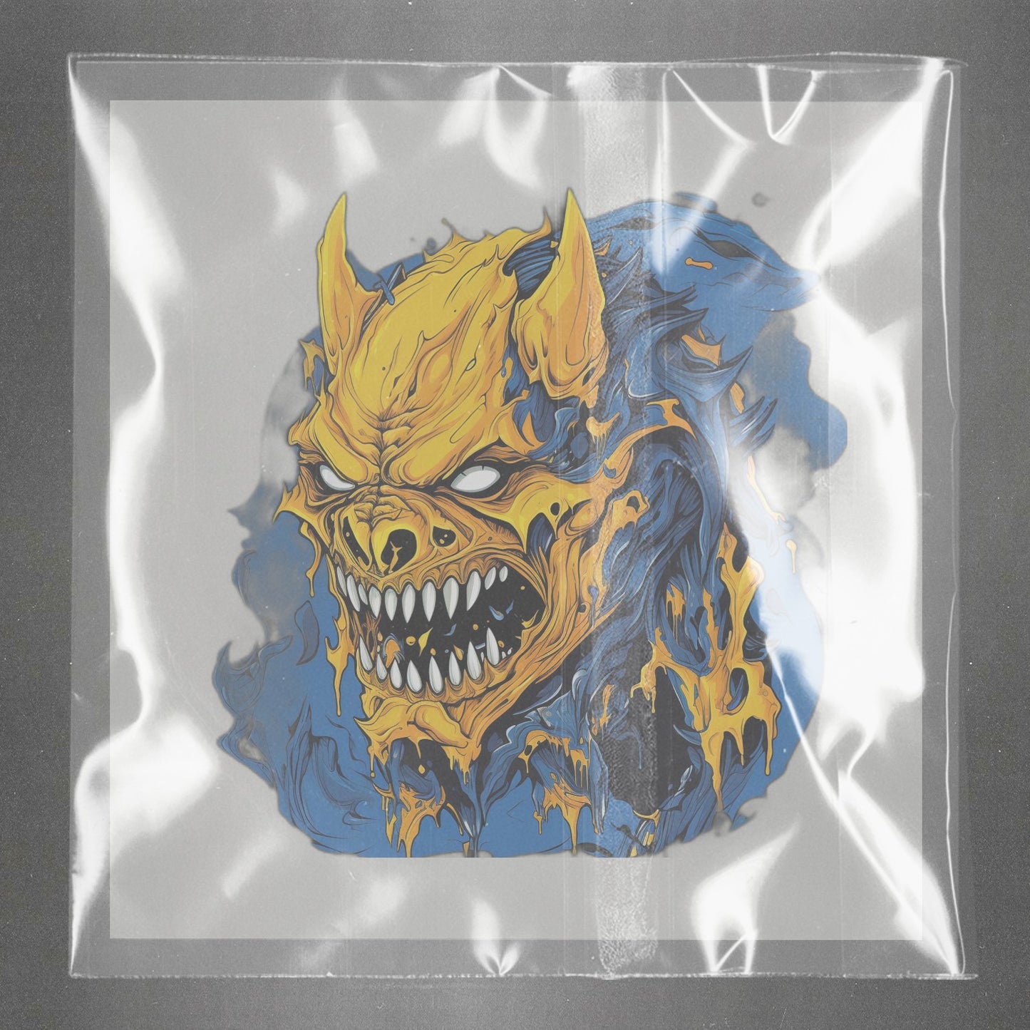 Infernal Beast Encounter Ready to Press Film Peel Main Plastic Cover