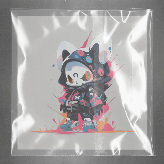 Urban Rabbit Streetwear Fusion Ready to Press Film Peel Main Plastic Cover