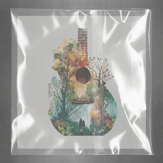 Arboreal Rhapsody Guitar Ready to Press Film Peel Main Plastic Cover