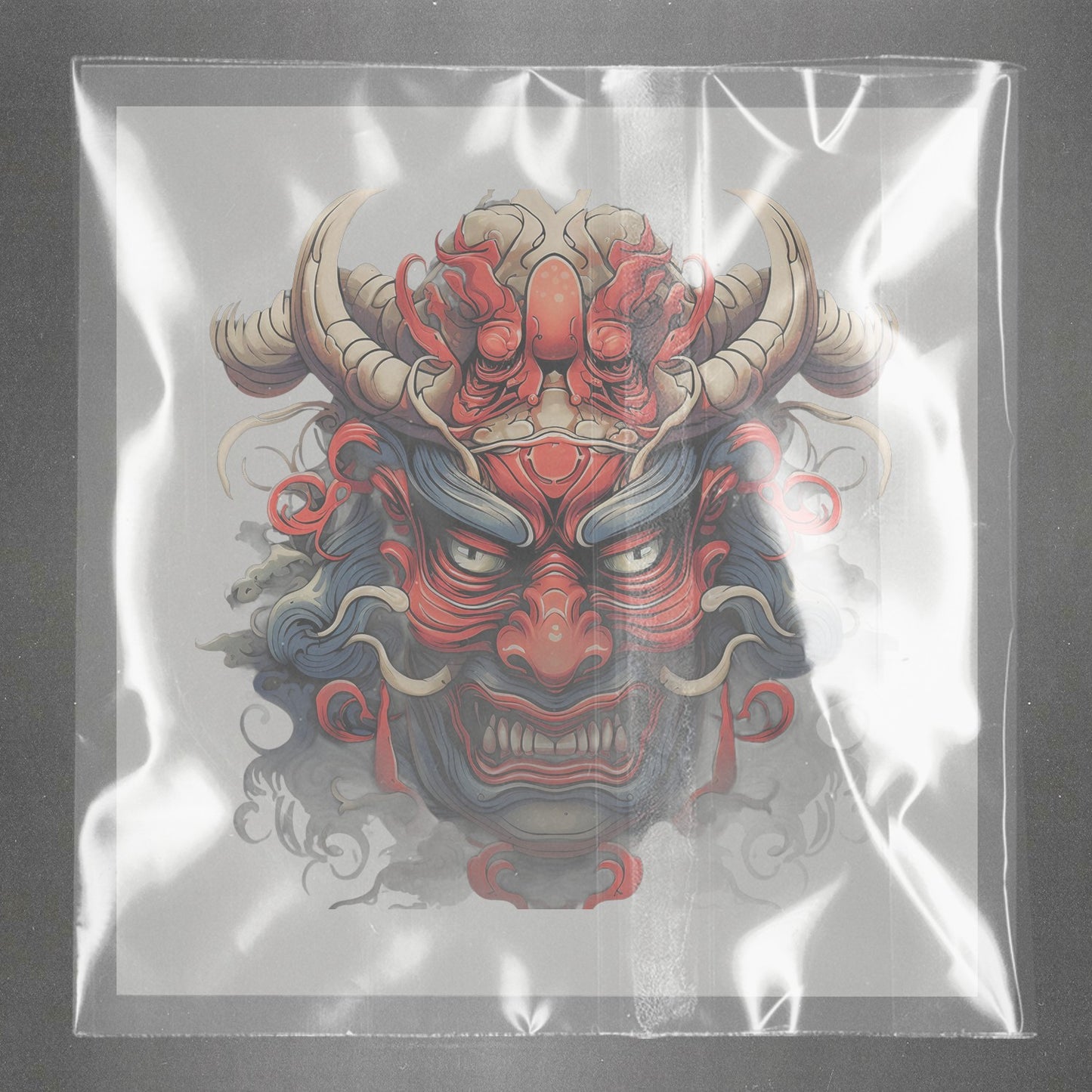 Neo-Traditional Oni Majesty Ready to Press Film Peel Main Plastic Cover