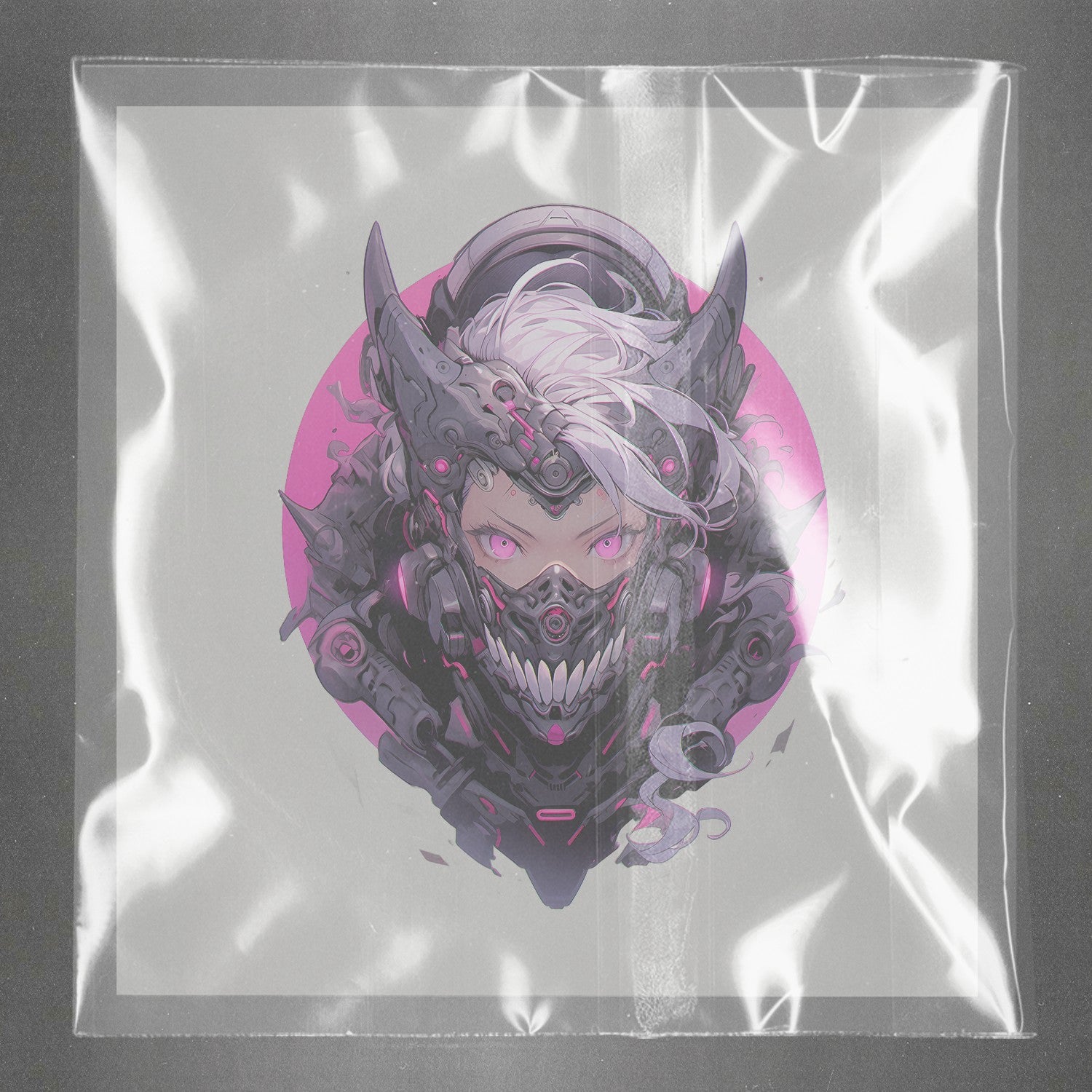 CyberSkull Fantasy Avatar Ready to Press Film Peel Main Plastic Cover