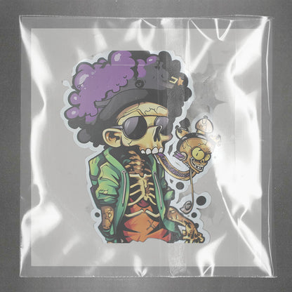 Skull Swagger Streetwear Ready to Press Film Peel Main Plastic Cover