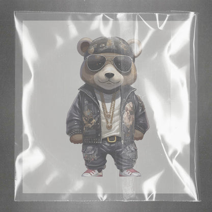 Urban Bear Swag Vibes Ready to Press Film Peel Main Plastic Cover