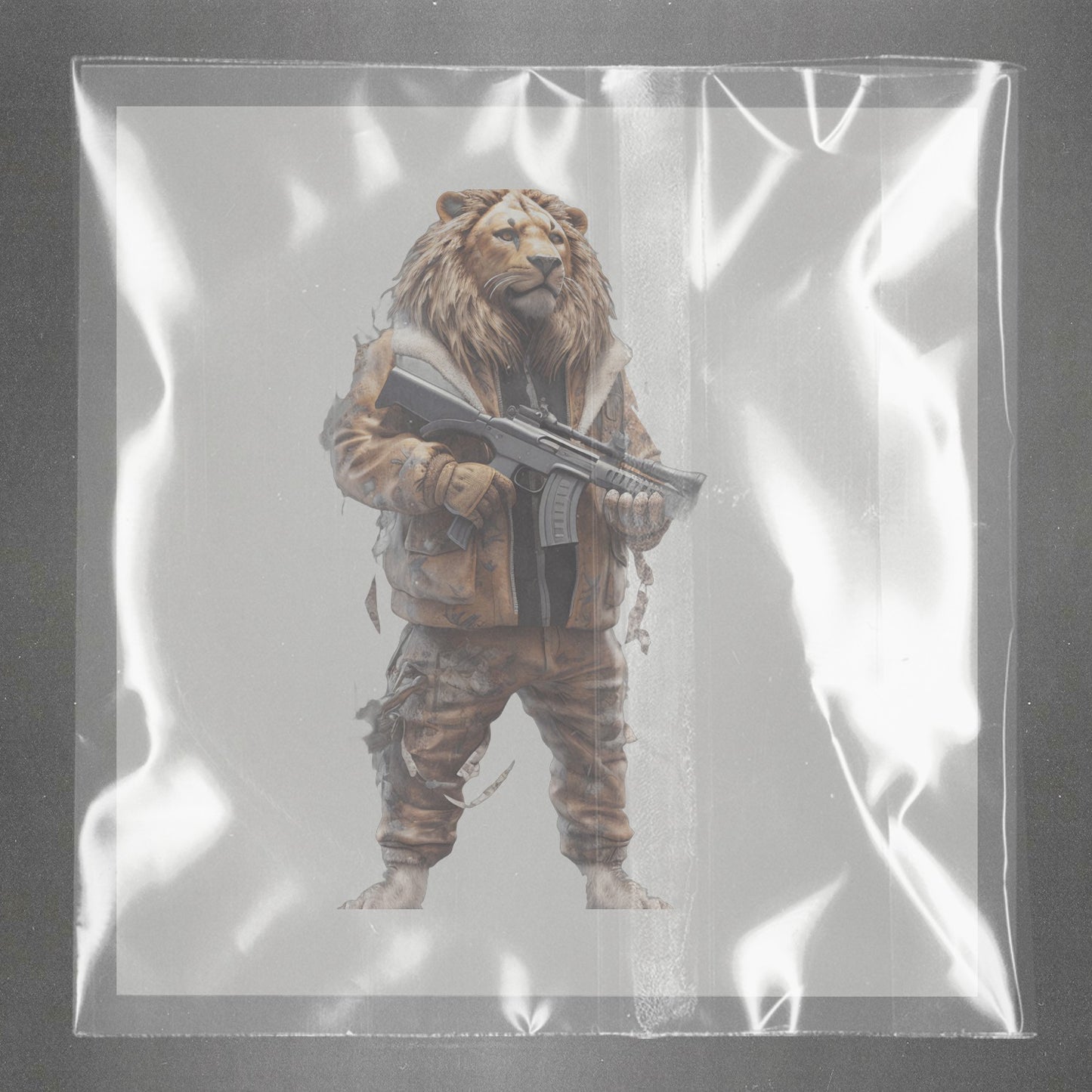 Militant Mane Marksman Ready to Press Film Peel Main Plastic Cover