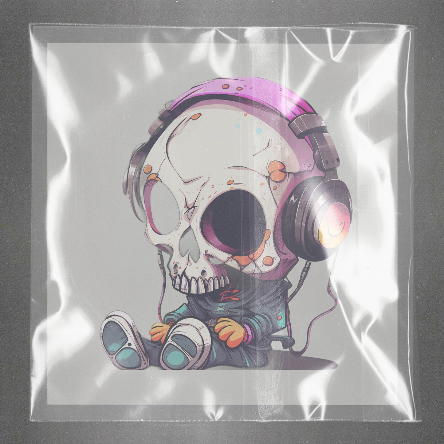 Skull Beats Revival Ready to Press Film Peel Main Plastic Cover