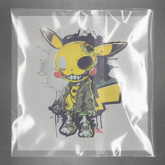 Pikachu Punk Apocalypse Ready to Press Film Peel Main Plastic Cover