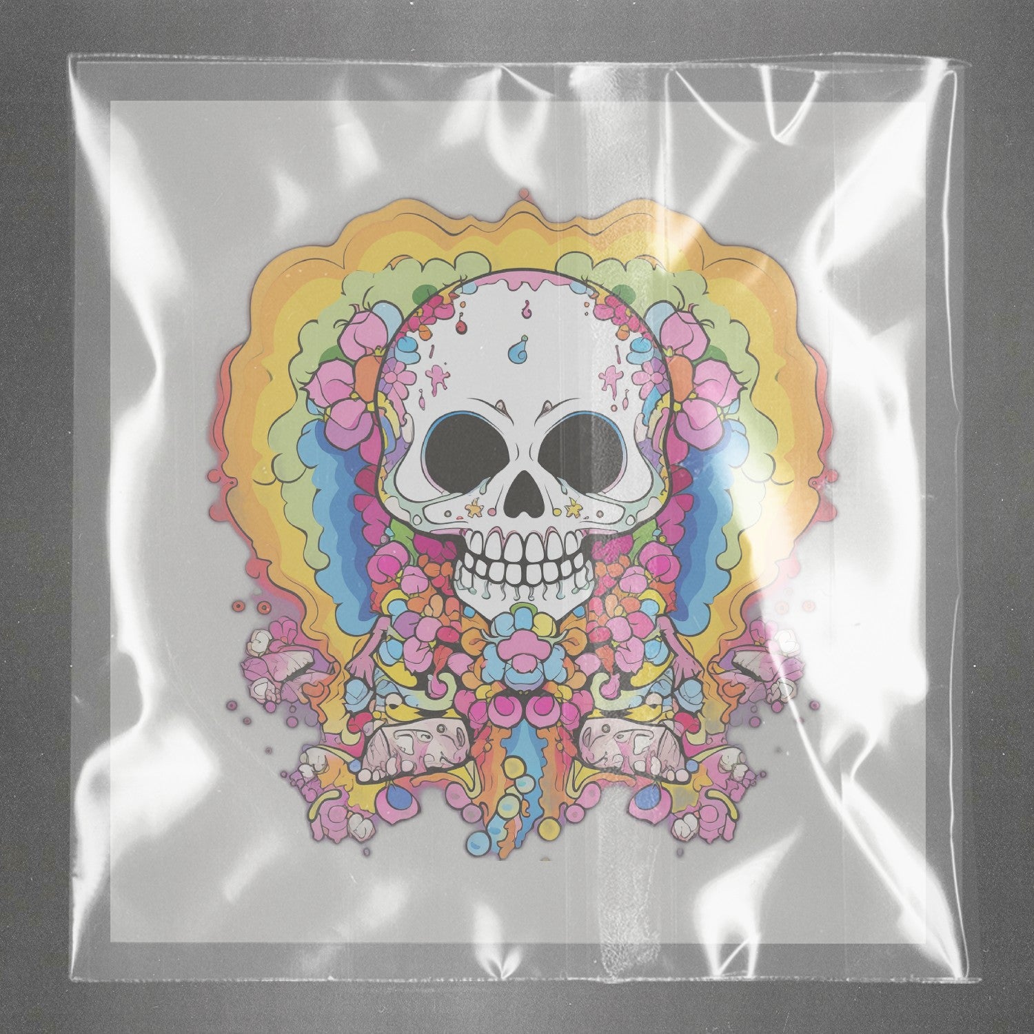 Vivid Calavera Carnival Ready to Press Film Peel Main Plastic Cover