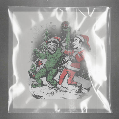 Grinch's Festive Fright Ready to Press Film Peel Main Plastic Cover