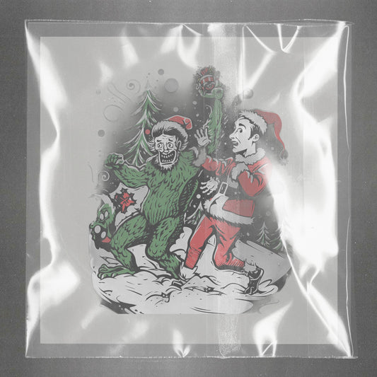 Grinch's Festive Fright Ready to Press Film Peel Main Plastic Cover