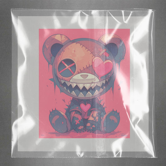 Cuddly Nightmare Chic Ready to Press Film Peel Main Plastic Cover