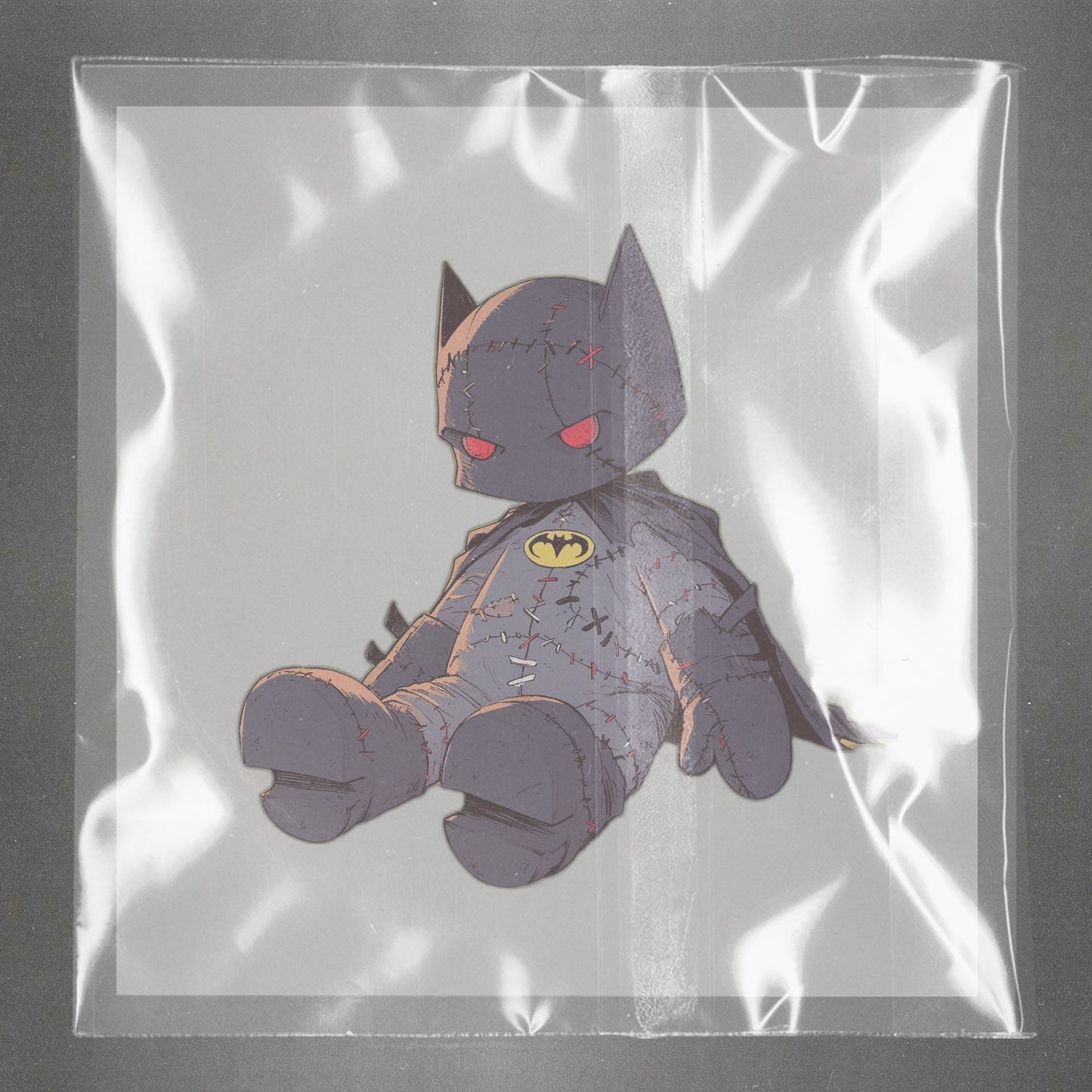 Gothic BatCat Resurgence Ready to Press Film Peel Main Plastic Cover