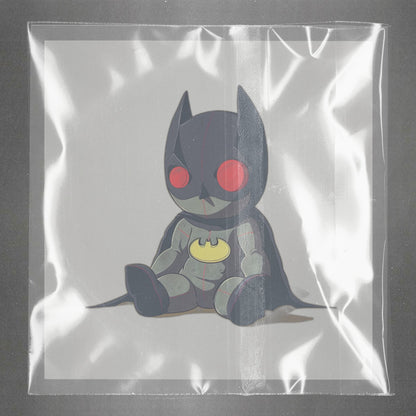 Gothic Bat Plushie Spell Ready to Press Film Peel Main Plastic Cover