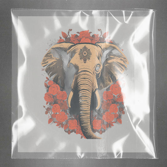 Mystic Elephant Enchantment Ready to Press Film Peel Main Plastic Cover