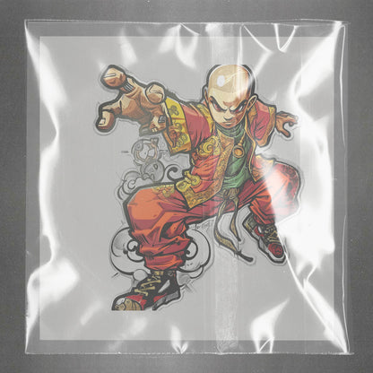 Shaolin Hip-Hop Fusion Ready to Press Film Peel Main Plastic Cover