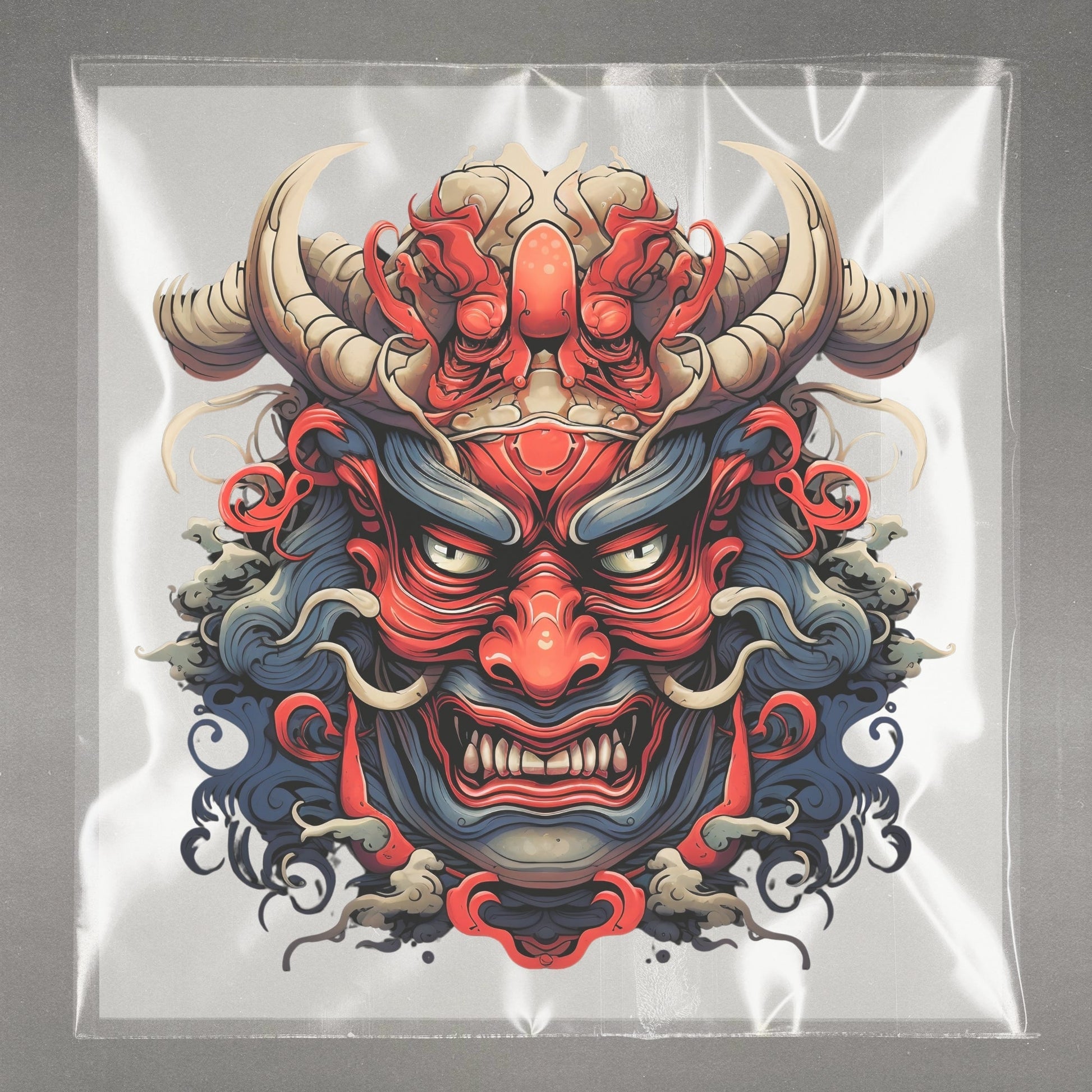 Oni's Mystic Gaze Ready to Press Film Peel Main Plastic Cover