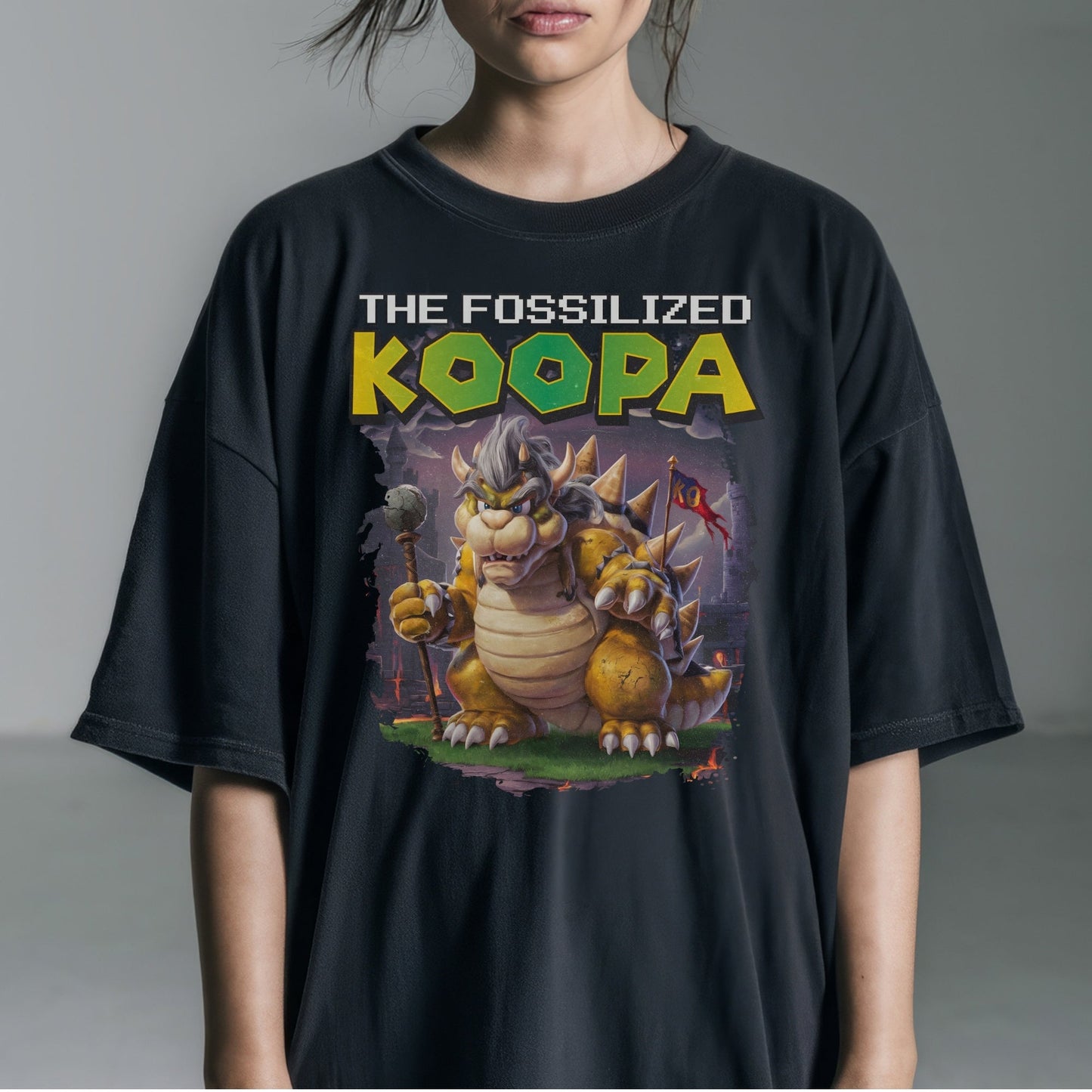 Regal Koopa Conquest T-Shirt Tshirt Female Model