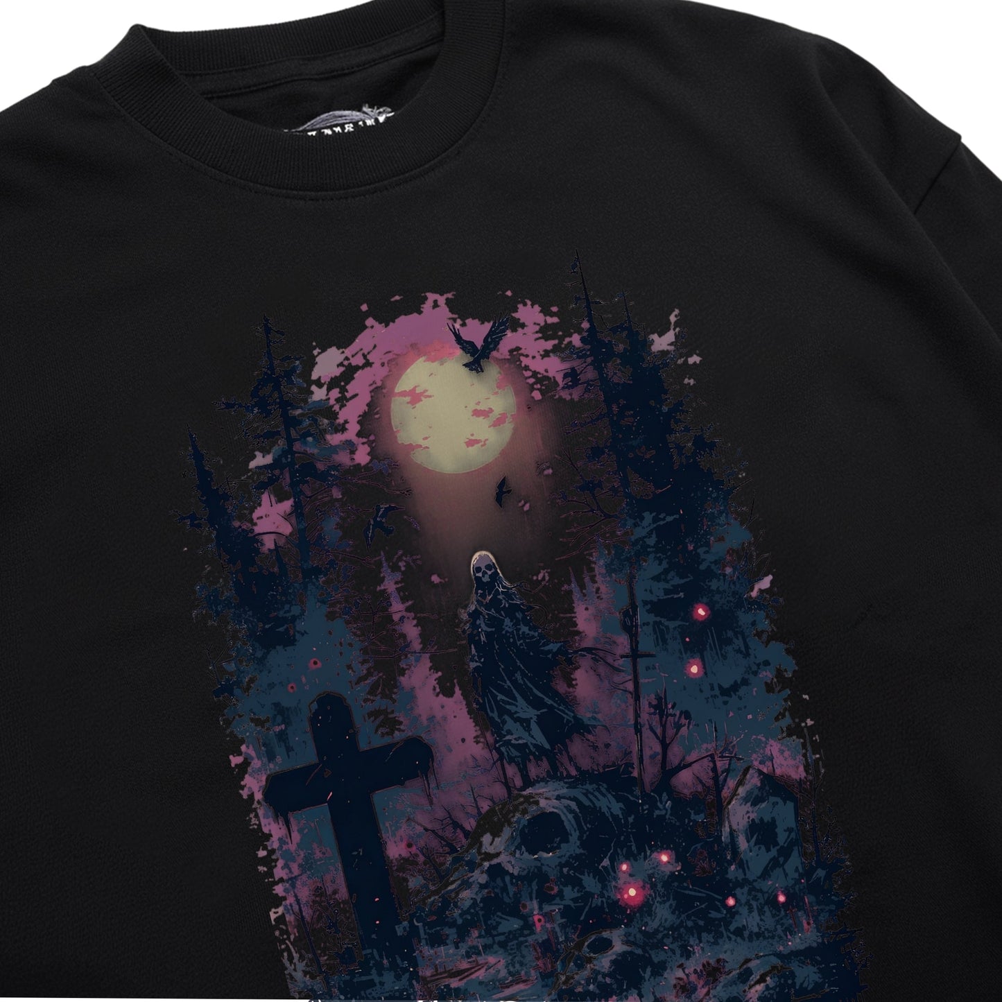 Gothic Nightfall Shirt Closeup