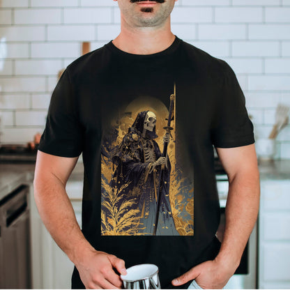 Cyber Samurai Mystique Tshirt Male Model